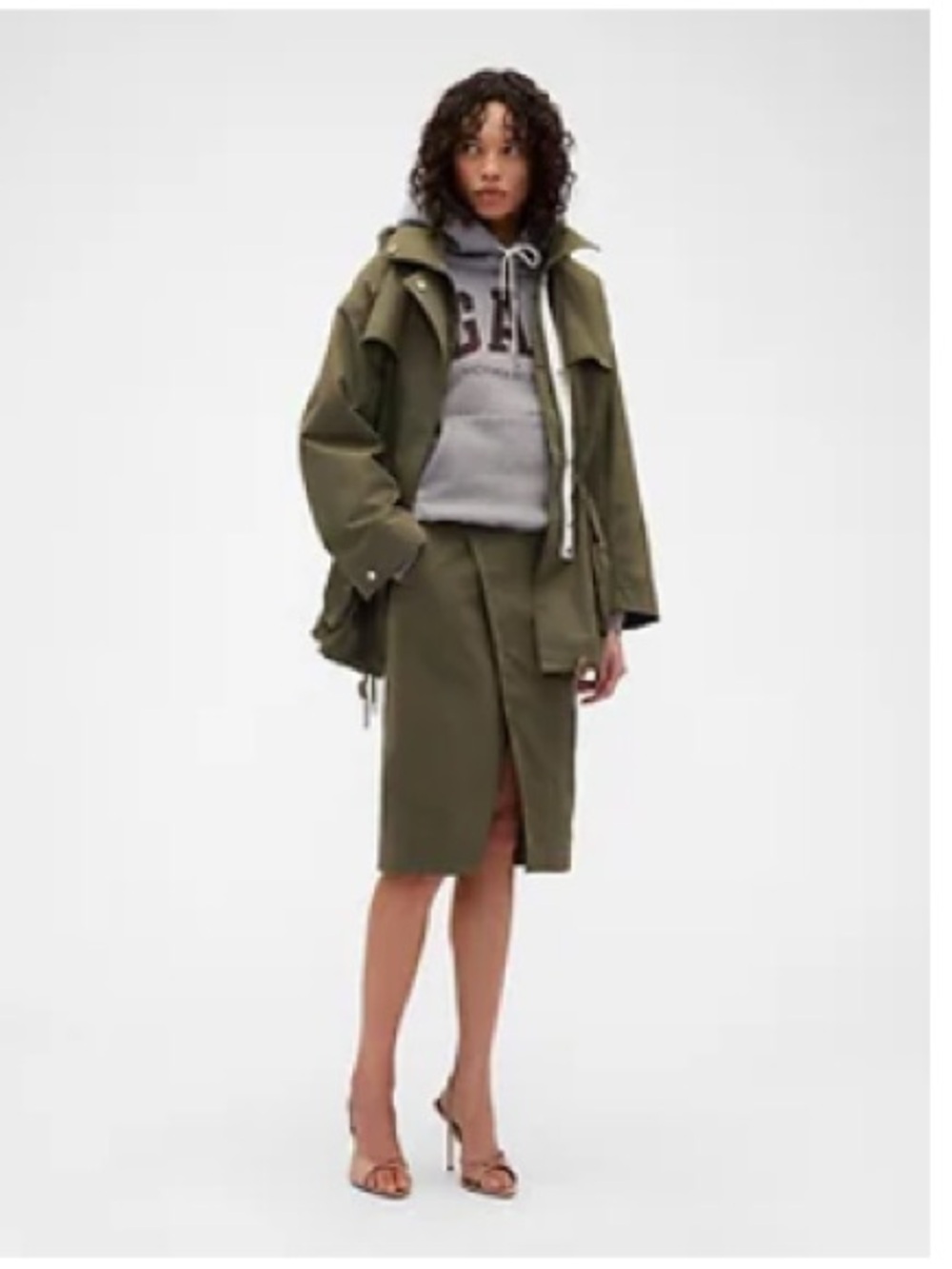 Sold Out! Gap × Victoria Beckham NWT Cargo Skirt Size 2 Surplus